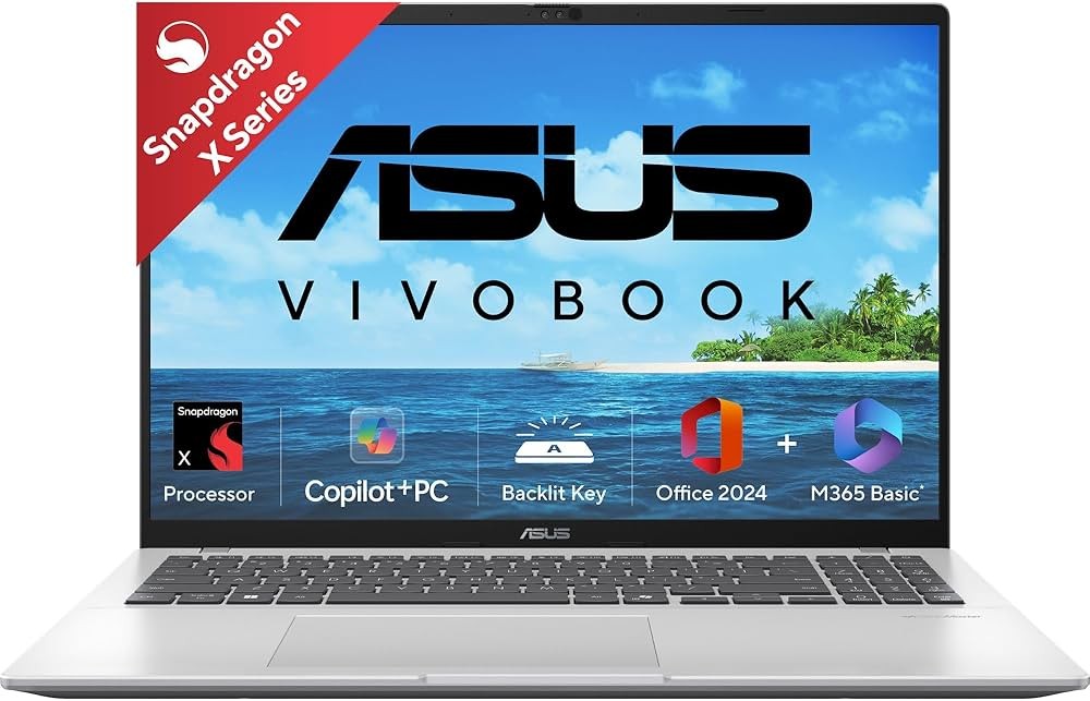 ASUS Vivobook 16 X1607QA-MB049WS | Snapdragon X1 | 16GB RAM